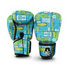 Tribal Hawaii Polynesian Print Boxing Gloves-grizzshop