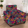 Tribal Hippie Trippy Armchair Cover-grizzshop