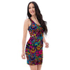 Tribal Hippie Trippy Bodycon Dress-grizzshop