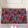 Tribal Hippie Trippy Door Mat-grizzshop