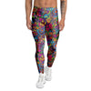 Tribal Hippie Trippy Men's Leggings-grizzshop