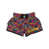 Tribal Hippie Trippy Muay Thai Boxing Shorts-grizzshop