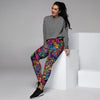 Tribal Hippie Trippy Women's Joggers-grizzshop