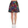 Tribal Hippie Trippy Women's Skirt-grizzshop