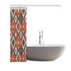 Load image into Gallery viewer, Tribal Indians Native American Aztec Navajo Print Bathroom Shower Curtain-grizzshop