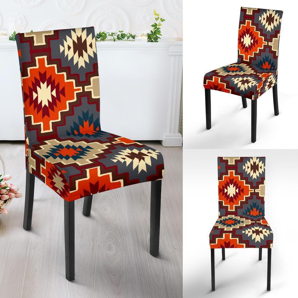 Tribal Indians Native American Aztec Navajo Print Chair Cover