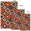 Tribal Indians Native American Aztec Navajo Print Floor Mat-grizzshop