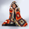 Tribal Indians Native American Aztec Navajo Print Hooded Blanket-grizzshop