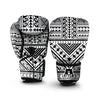 Tribal Maori Polynesian Tattoo Print Boxing Gloves-grizzshop