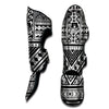 Tribal Maori Polynesian Tattoo Print Muay Thai Shin Guards-grizzshop