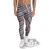 Tribal Maori Print Men's Leggings-grizzshop