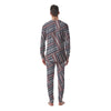 Tribal Maori Print Men's Pajamas-grizzshop