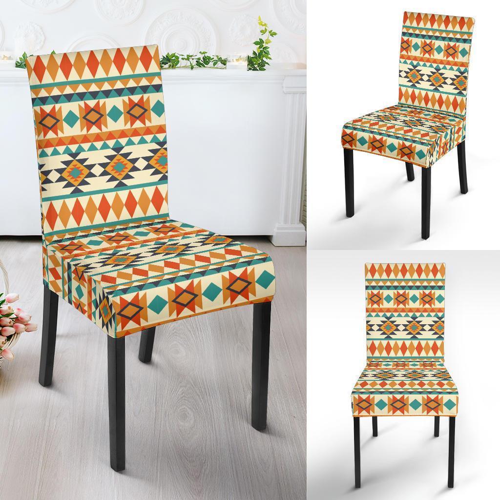 Tribal Native American Aztec Indians Navajo Print Chair Cover-grizzshop