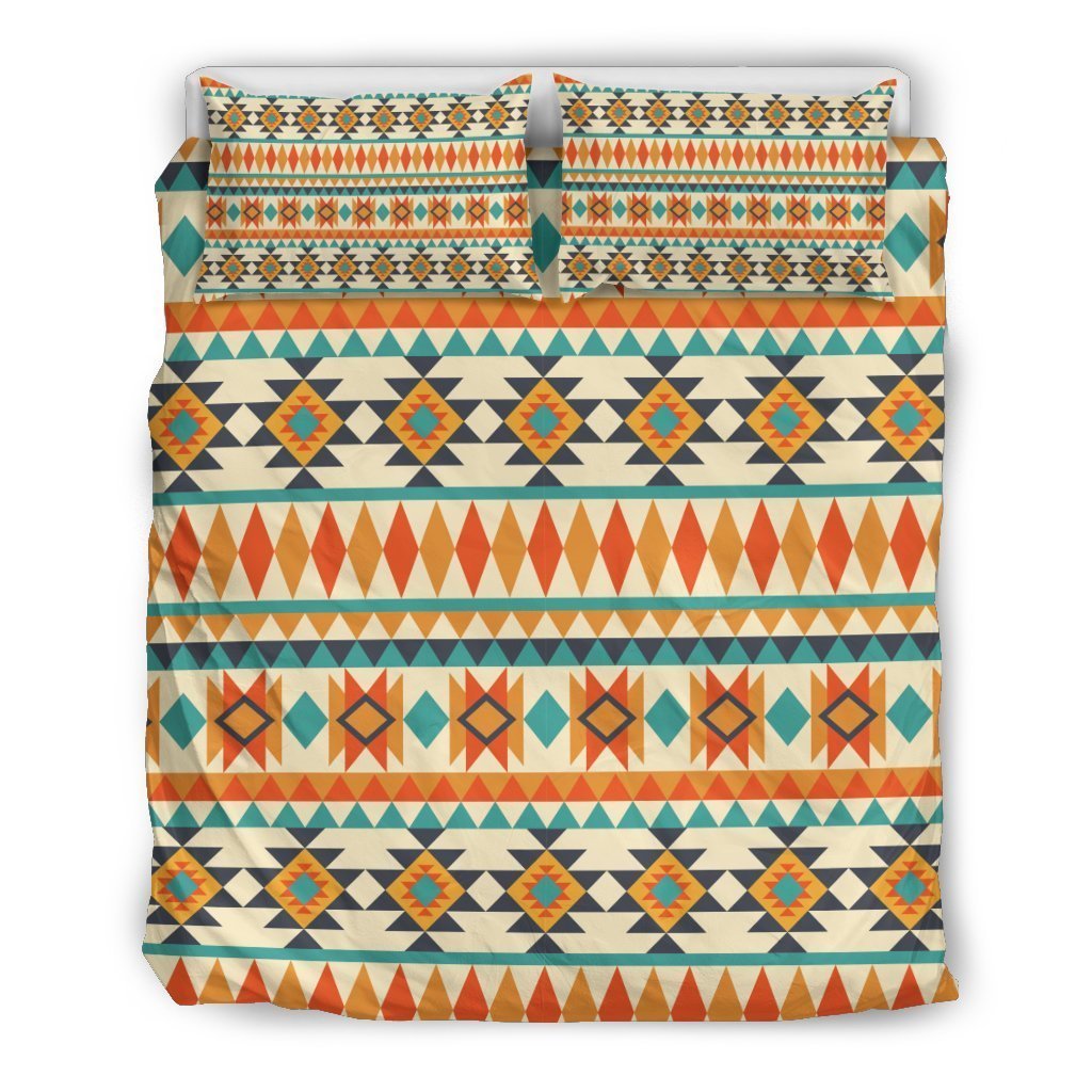 Tribal Native American Aztec Indians Navajo Print Duvet Cover Bedding Set-grizzshop