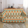 Tribal Native American Aztec Indians Navajo Print Loveseat Cover-grizzshop