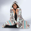 Tribal Native Indians American Aztec Navajo Print Hooded Blanket-grizzshop