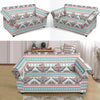 Tribal Native Indians American Aztec Navajo Print Loveseat Cover-grizzshop