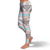 Tribal Native Indians American Aztec Navajo Print Pattern Women Leggings-grizzshop