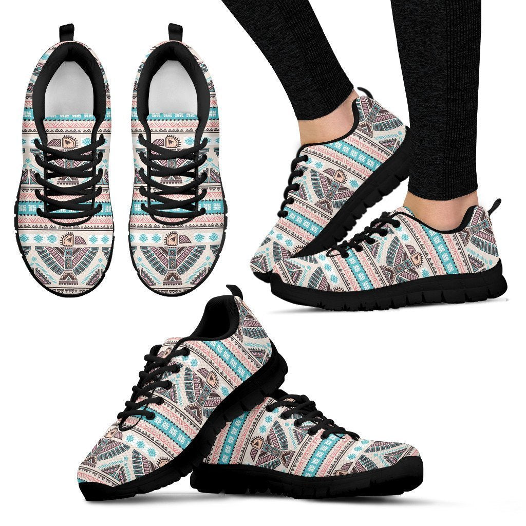 Tribal Native Indians American Aztec Navajo Print Women Shoes Sneakers-grizzshop