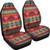 Tribal Navajo Native Indians American Aztec Print Universal Fit Car Seat Cover-grizzshop