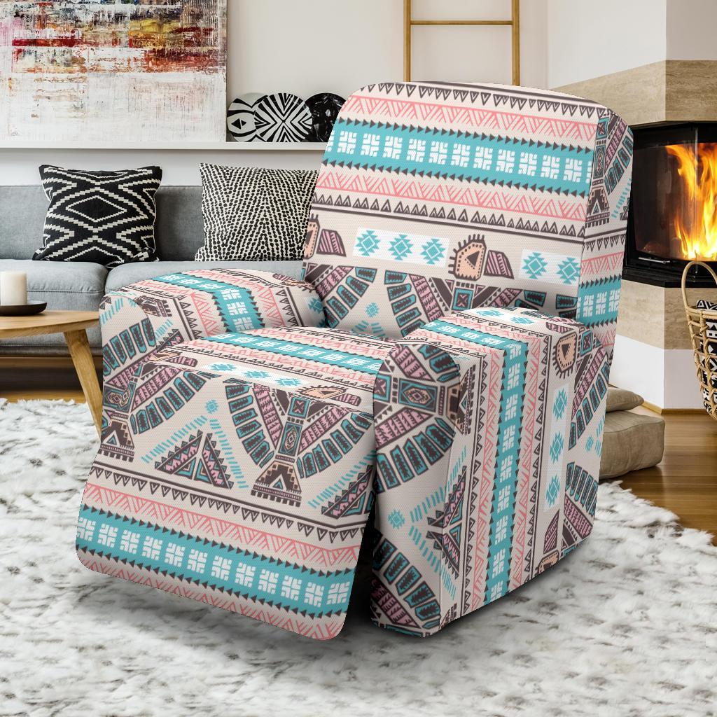 Tribal Pendleton Native Indians American Aztec Navajo Print Recliner Cover-grizzshop