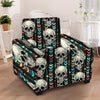 Tribal Skull Armchair Cover-grizzshop