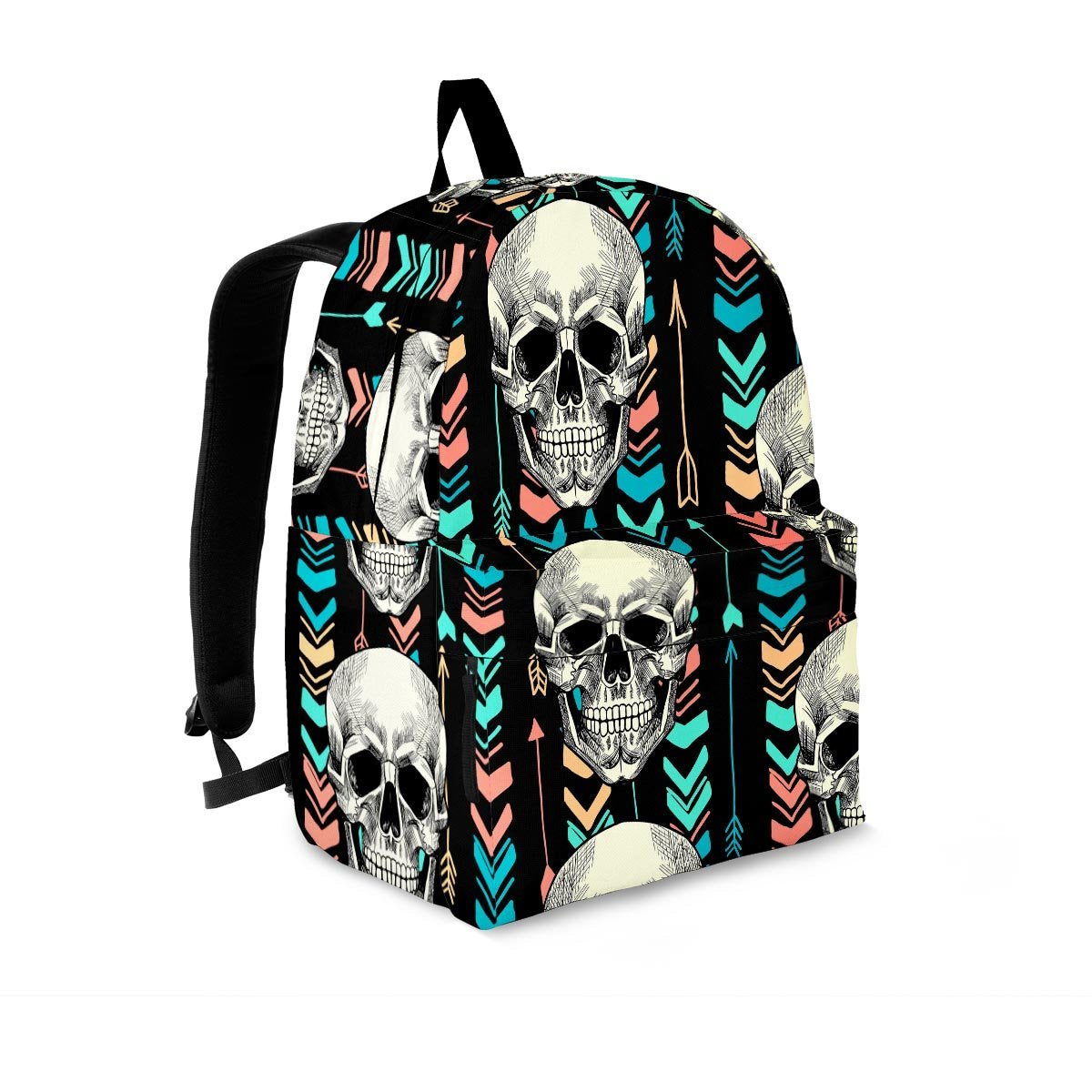 Tribal Skull Backpack-grizzshop