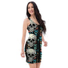 Tribal Skull Bodycon Dress-grizzshop