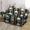 Tribal Skull Loveseat Cover-grizzshop