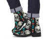 Tribal Skull Men's Boots-grizzshop