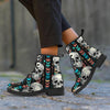 Tribal Skull Men's Boots-grizzshop