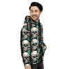 Tribal Skull Men's Hoodie-grizzshop