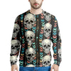 Tribal Skull Men's Sweatshirt-grizzshop