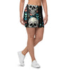 Tribal Skull Mini Skirt-grizzshop