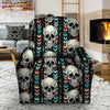 Tribal Skull Recliner Cover-grizzshop