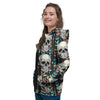 Tribal Skull Women's Hoodie-grizzshop