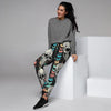 Tribal Skull Women's Joggers-grizzshop