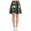 Tribal Skull Women's Skirt-grizzshop