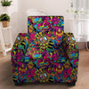 Tribal Trippy Armchair Cover-grizzshop