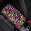 Tribal Trippy Car Console Cover-grizzshop