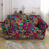 Tribal Trippy Loveseat Cover-grizzshop