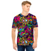 Tribal Trippy Men T Shirt-grizzshop