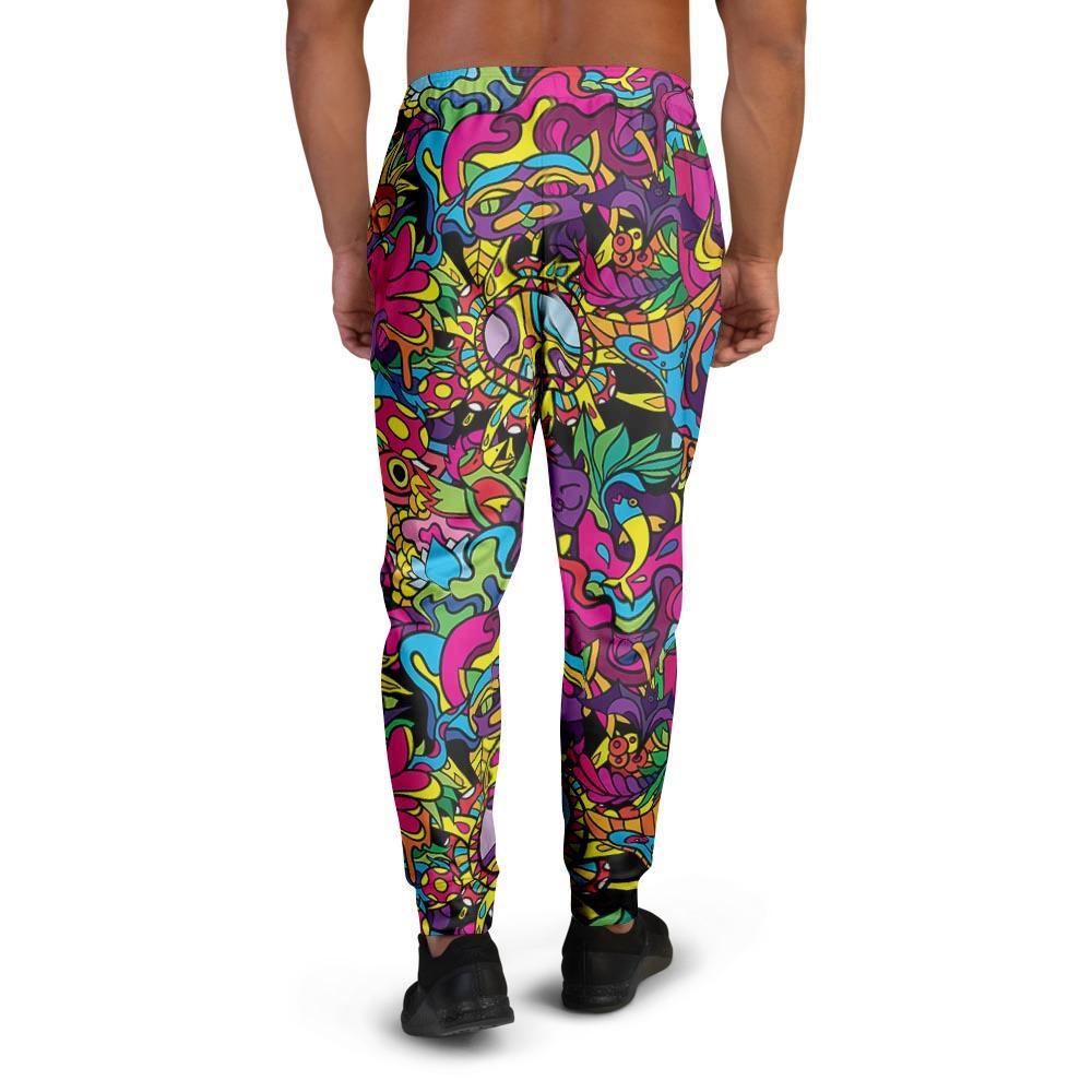 Tribal Trippy Men's Joggers-grizzshop