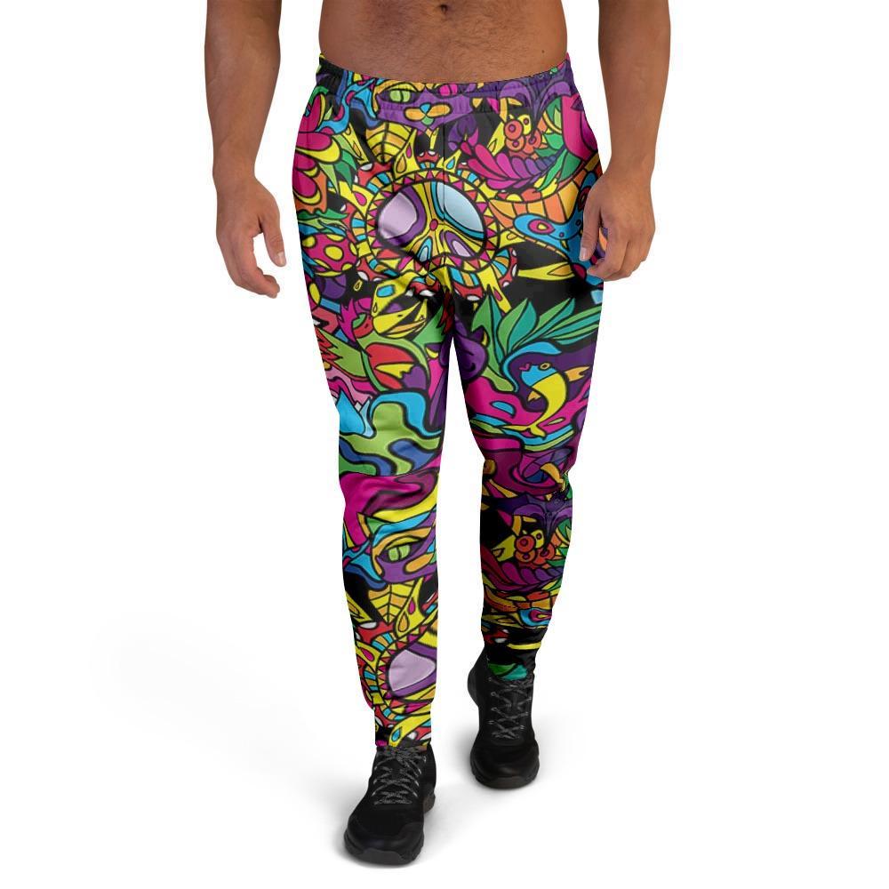 Tribal Trippy Men's Joggers-grizzshop