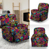 Tribal Trippy Recliner Cover-grizzshop