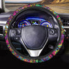 Tribal Trippy Steering Wheel Cover-grizzshop