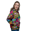 Tribal Trippy Women's Hoodie-grizzshop