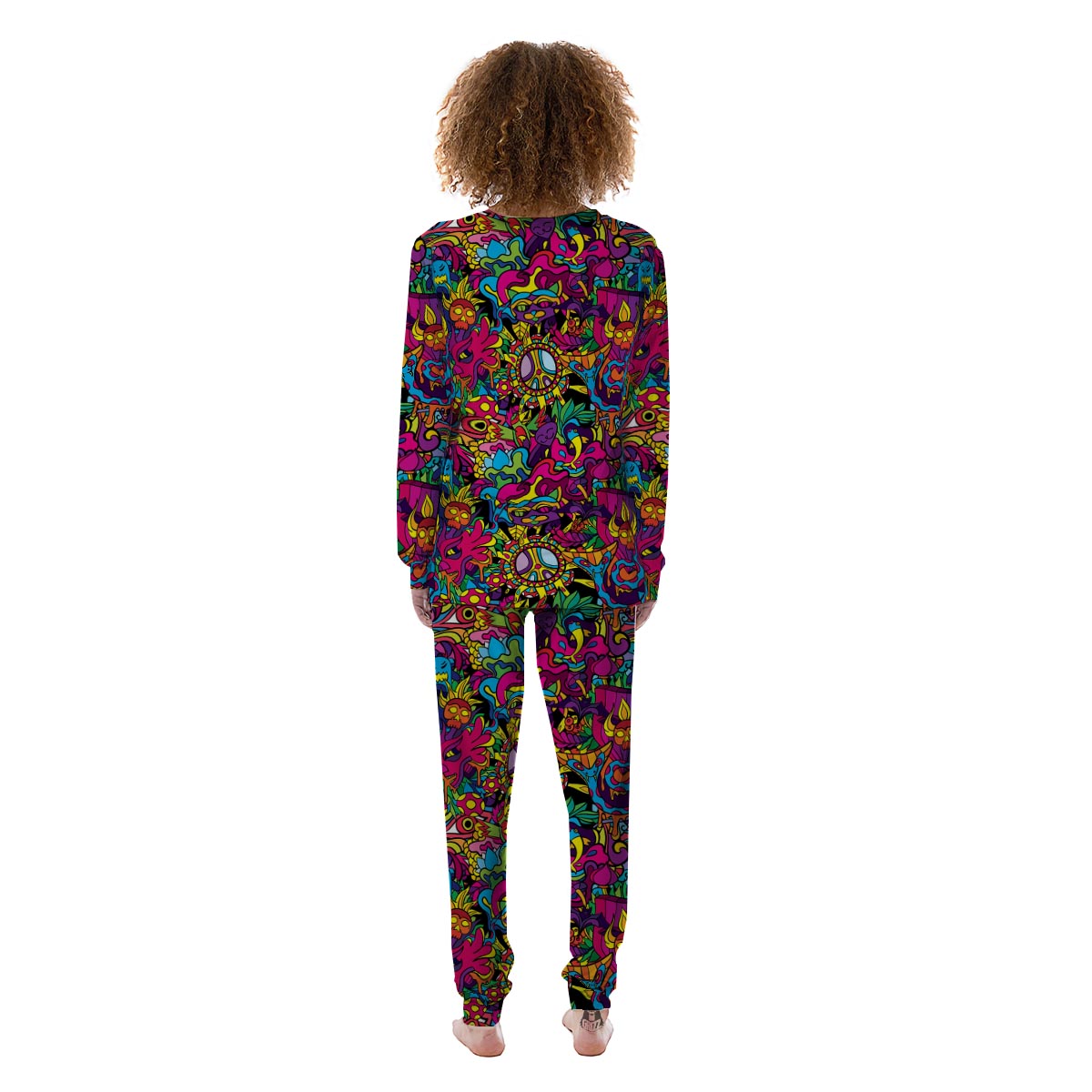 Tribal Trippy Women's Pajamas-grizzshop