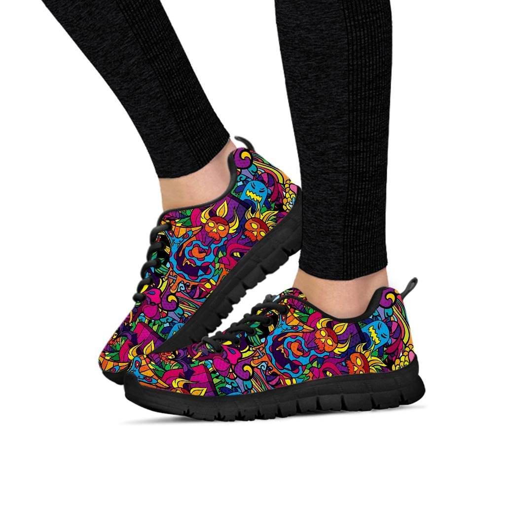 Tribal Trippy Women's Sneakers-grizzshop