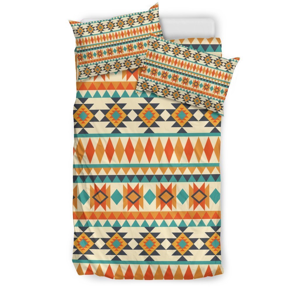 Tribal Native American Aztec Indians Navajo Print Duvet Cover Bedding Set-grizzshop
